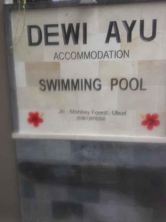 Dewi Ayu Accomodation Ubud Exterior foto